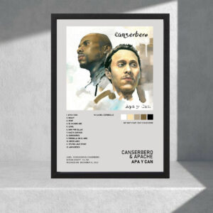 Cuadro Decorativo Musica - Canserbero 06 - A3 30x40 Cm