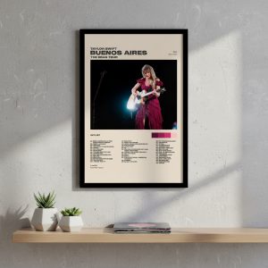 Cuadro Decorativo - Taylor Swift Argentina 03 - A3 30x40 Cm
