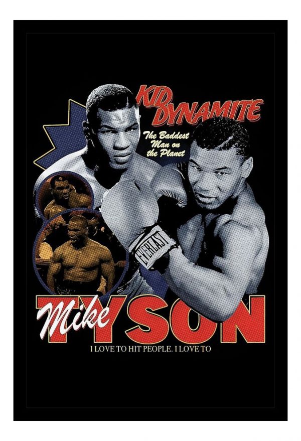 Cuadro Decorativo Boxeo - Mike Tyson 09 - A3 30x40