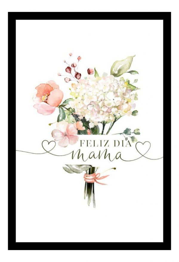 Cuadro Decorativo - Día De La Madre 04 - A3 30x40 Cm