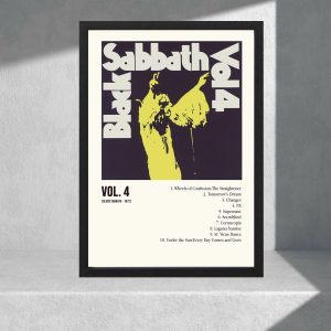 Cuadro Decorativo Musica - Black Sabbath 05 - A3 30x40