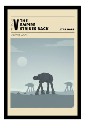 Cuadro Decorativo Star Wars - Episode 5 - A3 30x40 Cm