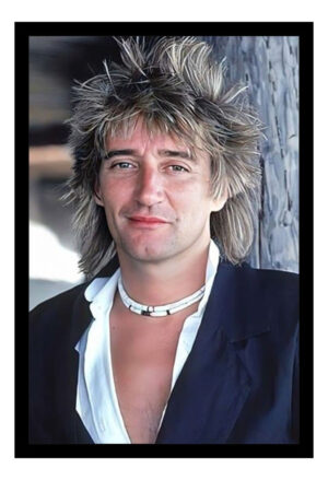 Cuadro Decorativo Musica - Rod Stewart 04 - A3 30x40 Cm