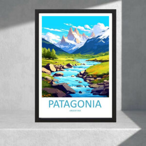 Cuadro Decorativo Paisajes - Patagonia - A3 30x40 Cm