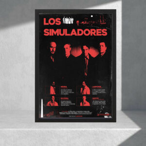 Cuadro Decorativo Series Los Simuladores 06, Tamaño A3 30x40