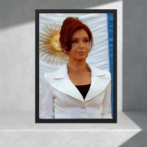 Cuadro Decorativo Cristina Kirchner Cfk 07 - A3 30x40