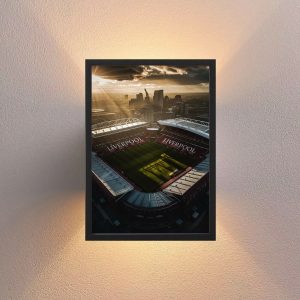 Cuadro Decorativo Liverpool Fc 02 - Tamaño A3 30x40 Cm