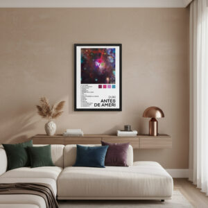 Cuadro Duki Antes De Ameri Tamaño A3 30x40 Cm