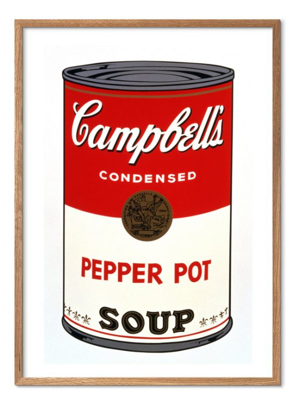 Cuadro Retro Pop Art, Campbells - Tamaño A4 20x30