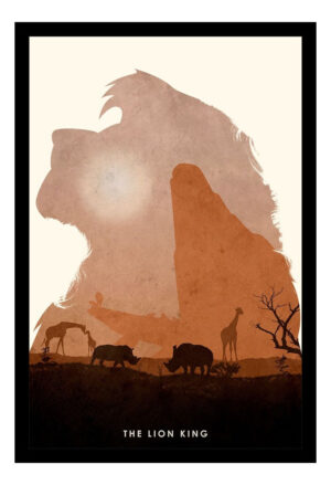 Cuadro Decorativo Cine - El Rey Leon 11 - A3 30x40