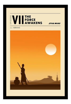 Cuadro Decorativo Star Wars - Episode 7 - A3 30x40 Cm