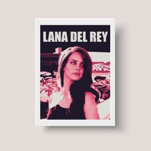 Cuadro Poster Lana Del Rey Tamaño A3 30x40 Cm
