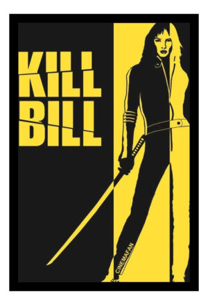 Cuadro Decorativo Cine - Kill Bill 03 - A3 30x40 Cm