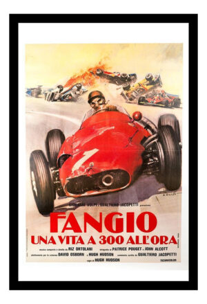 Cuadro Decorativo F1 - Juan Manuel Fangio 09 - A3 30x40 Cm