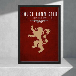 Cuadro Decorativo Series - Game Of Thrones 08 - A3 30x40 Cm
