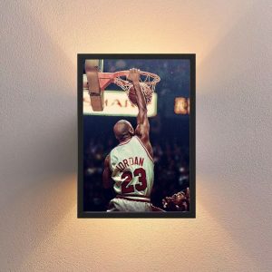 Cuadro Decorativo Michael Jordan 08 - Tamaño A3 30x40 Cm