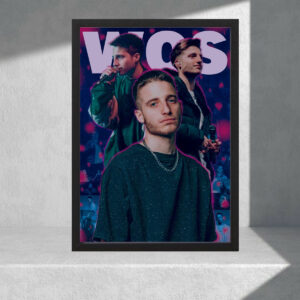 Cuadro Decorativo Musica - Wos - Modelo 12 - A3 30x40 Cm