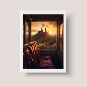 Cuadro Harry Potter Hogwarts Express - Tamaño A3 30x40
