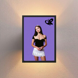 Cuadro Decorativo Olivia Rodrigo - Modelo 19 - A3 30x40
