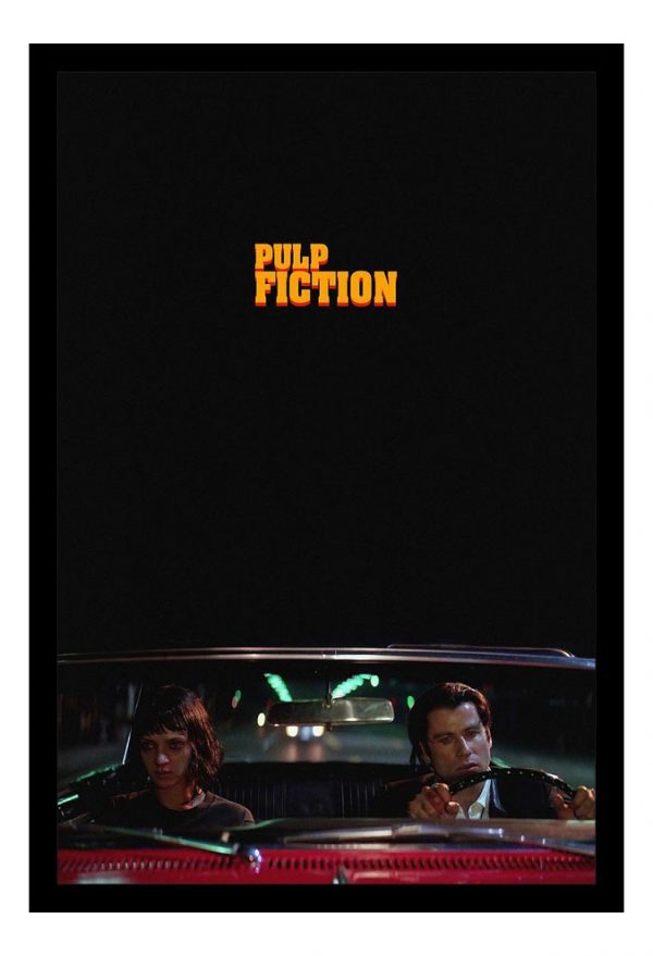 Cuadro Decorativo Cine - Pulp Fiction 03 - A3 30x40
