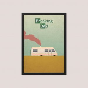 Cuadro Decorativo Breaking Bad 11 - Tamaño A3 30x40 Cm