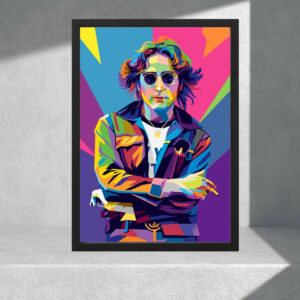 Cuadro Decorativo Jhon Lennon 09 - Tamaño A3 30x40