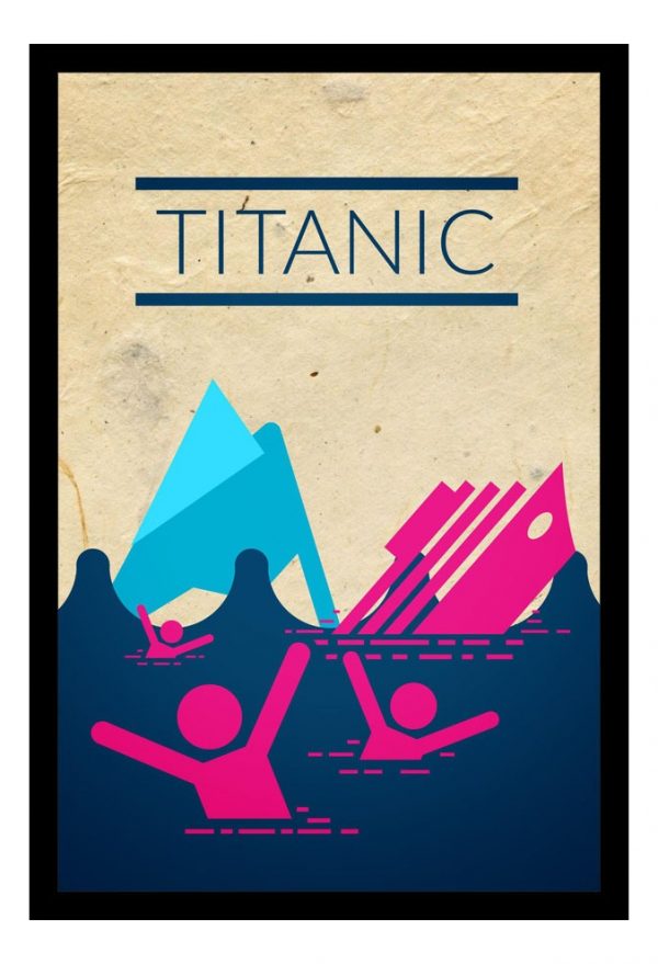 Cuadro Decorativo Cine - Titanic 05 - A3 30x40 Cm