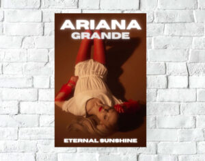 Poster Lámina Decorativa Ariana Grande Mod 25, A3 30x42 Cm