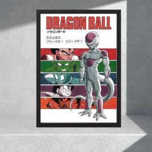 Cuadro Decorativo Dragon Ball Z - Freezer 02 - A3 30x40 Cm