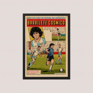 Cuadro Diego Maradona - Modelo 02 - Tamaño A3 30x40 Cm