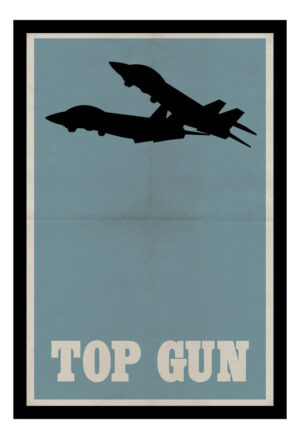 Cuadro Decorativo Cine - Top Gun 10 - A3 30x40