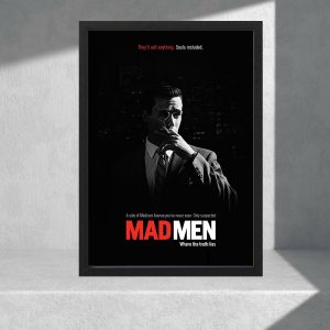 Cuadro Decorativo Series - Mad Men 12 - A3 30x40 Cm