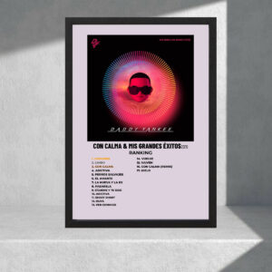Cuadro Decorativo Musica - Daddy Yankee 03 - A3 30x40