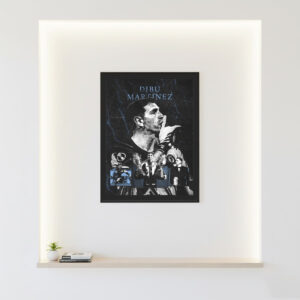 Cuadro Decorativo Futbol - Dibu Martinez 09 - A3 30x40 Cm