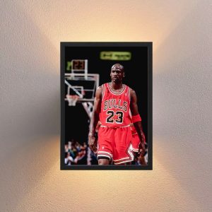Cuadro Decorativo Michael Jordan 07 - Tamaño A3 30x40 Cm