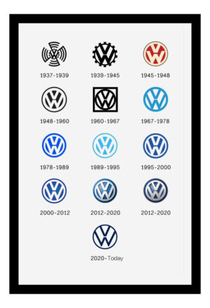 Cuadro Decorativo Automovilismo - Volskwagen 15 - A3 30x40
