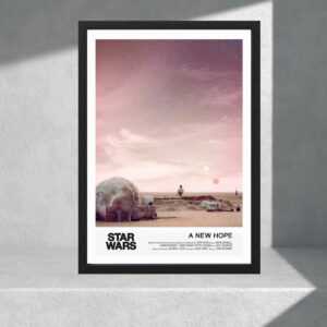 Cuadro Decorativo Series - Star Wars 07 - Tamaño A3 30x40 Cm