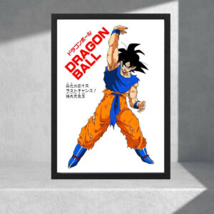 Cuadro Decorativo Dragon Ball Z - Goku 03 - A3 30x40 Cm