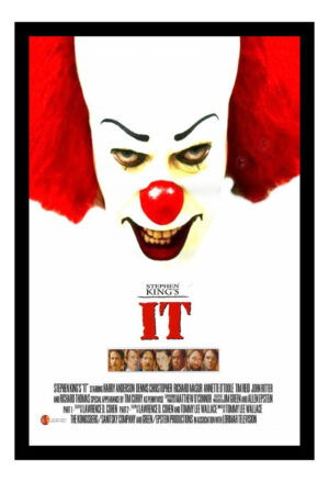 Cuadro Decorativo Cine - It - Pennywise 06 - A3 30x40