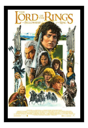 Cuadro Decorativo Cine - El Señor De Los Anillos 09 A3 30x40