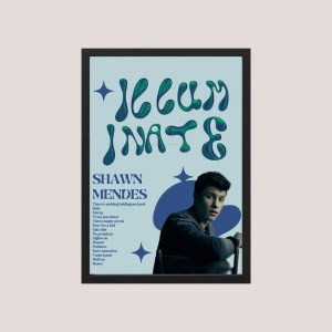 Cuadro Decorativo Shawn Mendes 02 - Tamaño A3 30x40