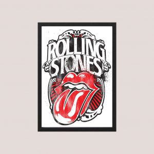Cuadro Decorativo Rolling Stones 17 - Tamaño A3 30x40