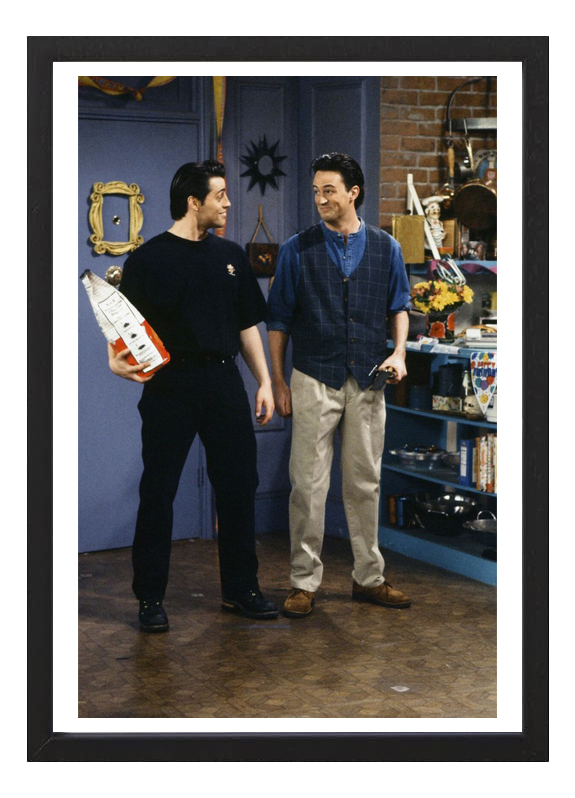 Cuadro Friends Joey Chandler Man Are Here A3 30x40 Cm