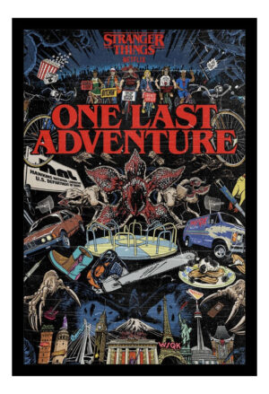 Cuadro Decorativo Series - Stranger Things 5 20 - A3 30x40