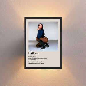 Cuadro Decorativo Dua Lipa - Modelo 11 - Tamaño A3 30x40