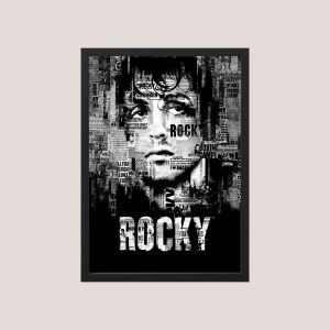 Cuadro Rocky Balboa - Modelo 01 - Tamaño A3 30x40
