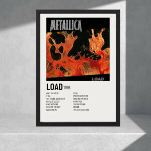 Cuadro Decorativo Musica - Metallica 05 - A3 30x40