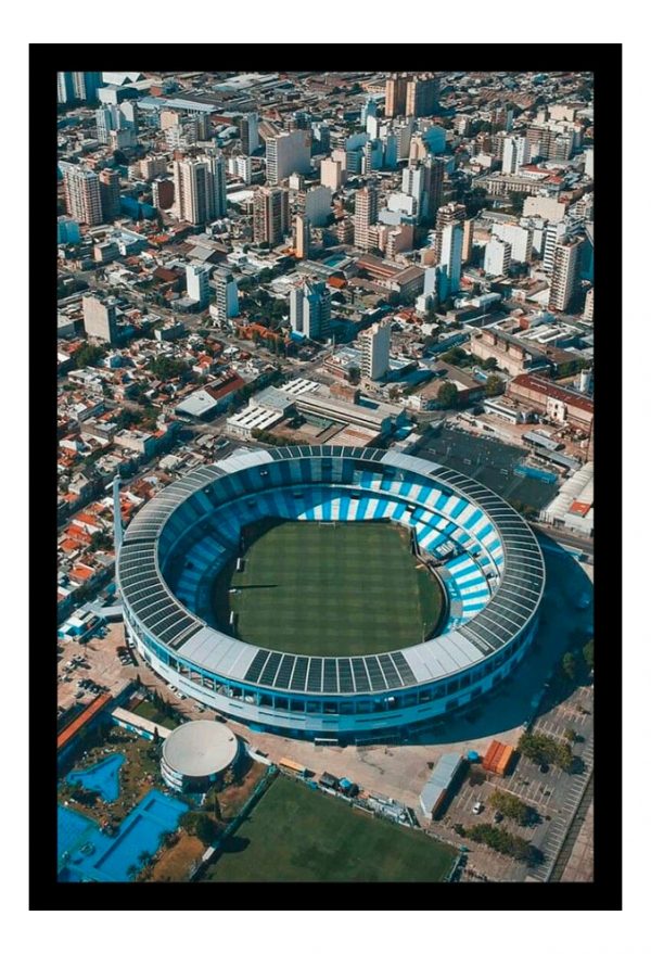 Cuadro Decorativo Futbol - Racing Club 03 - A3 30x40 Cm