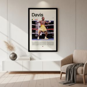Cuadro Decorativo Boxeo - Gervonta Davis 15 - A3 30x40