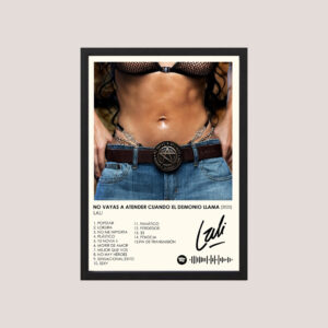 Cuadro Lali Esposito - Album No Vayas A Atender - A3 30x40